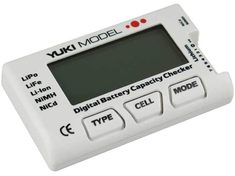 Digital Battery Capacity Checker  NiCd  NiMH  LiPO