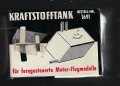 Fesselflugtank 60ccm Weißblech