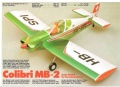!COLIBRI MB-2Spannw.1,50m Semi Scale