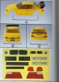 Dekorbogen BMW 320