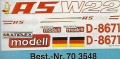 Dekorbogen ASW-22