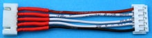 Adapterkabel, 3-polig, XH-Stecker -> EH-Buchse, 0,25 mm²,
