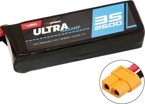 RO-POWER ULTRA MAXAMP 2600MAH 11,1 VOLT 3S 35(70)C