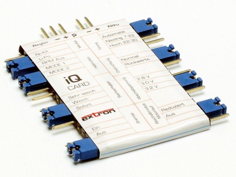 Extron Programmierkarte für iQ Regler