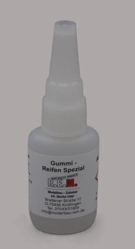 Sekundenkleber Gummi / Reifen