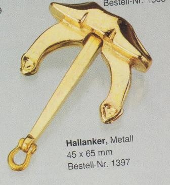 Hallanker 45X65mm*Metall