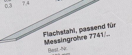 Flachstahl 1m/15x1,5mm