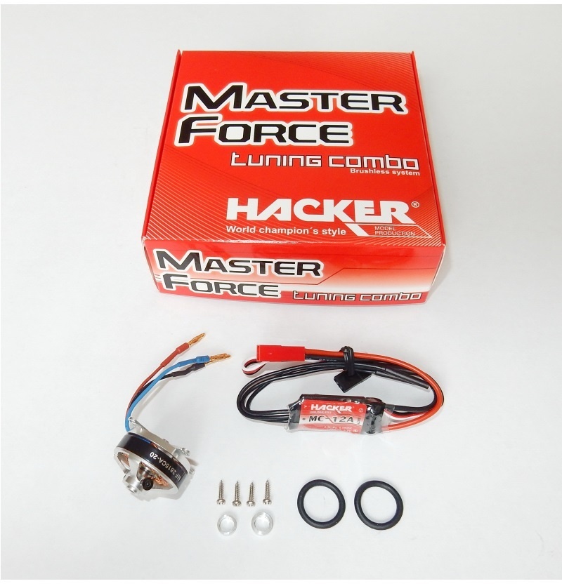 Hacker Brushless Set Master Force 2815CA-20 KV1800 & MC-12A