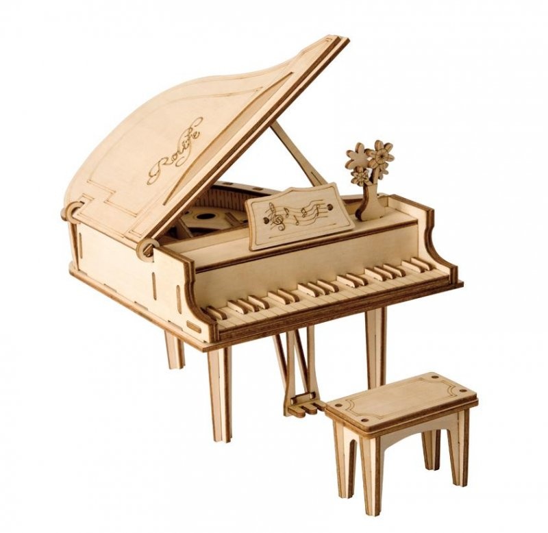 Grand Piano(Lasercut Holzbausatz)