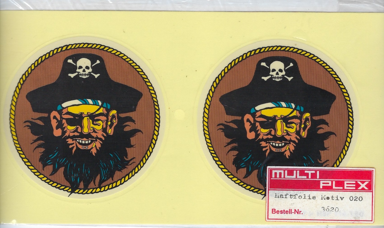 Pirat   * Rarität aus den 80-iger Jahre