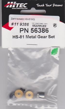 Zahnradsatz HS-81/82MG