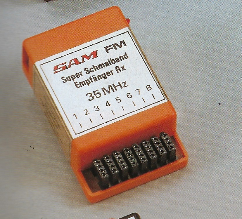 SAM FM Empfänger  35MHz/ FM