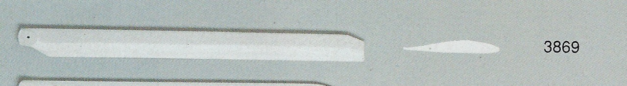 Rotorblätter GFK S-Schlag links 660 mm