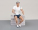 Figur Carlo 1:10 Sportboot-Fahrer 3D Resin