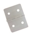 Ruderscharnier 27 x 36 mm NYLON