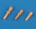 Coffien&auml;gel Holz 12 mm * 10 St&uuml;ck