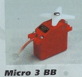 MICRO 3 BB Servo  (MPX)