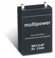Bleiakku 6V/2800mAh