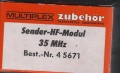 Sender-HF-Modul 35MHz Multiplex