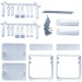 Jamara Einbaurahmen f.Servos kompl.Set