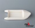 Schlauchboot mit Heckspiegel 1:20 * 95 X 45 mm