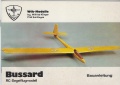 !WP BUSSARD  REST  RC-Segelflugmodell